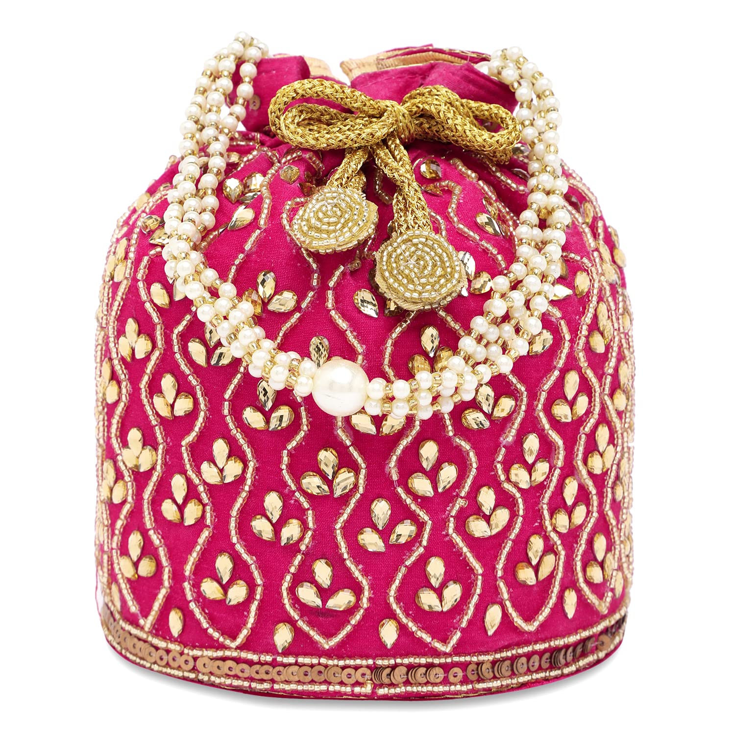 Potli Bags for Women Bag Clutch Ethnic Bride Purse Gift for Women-image-46