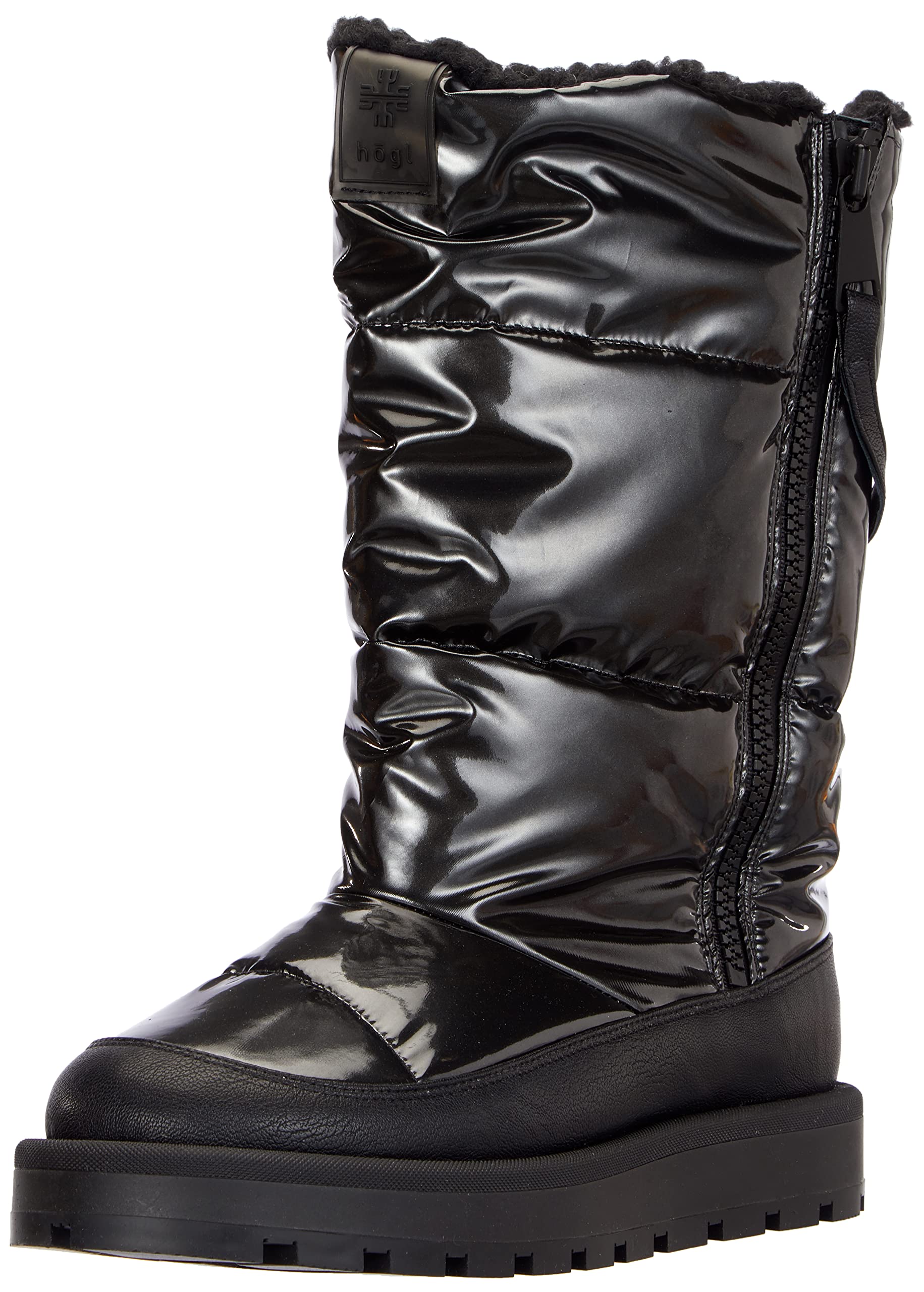 HÖGL Women's Aprés Ski Knee High Boots, black, 41 EU Weit