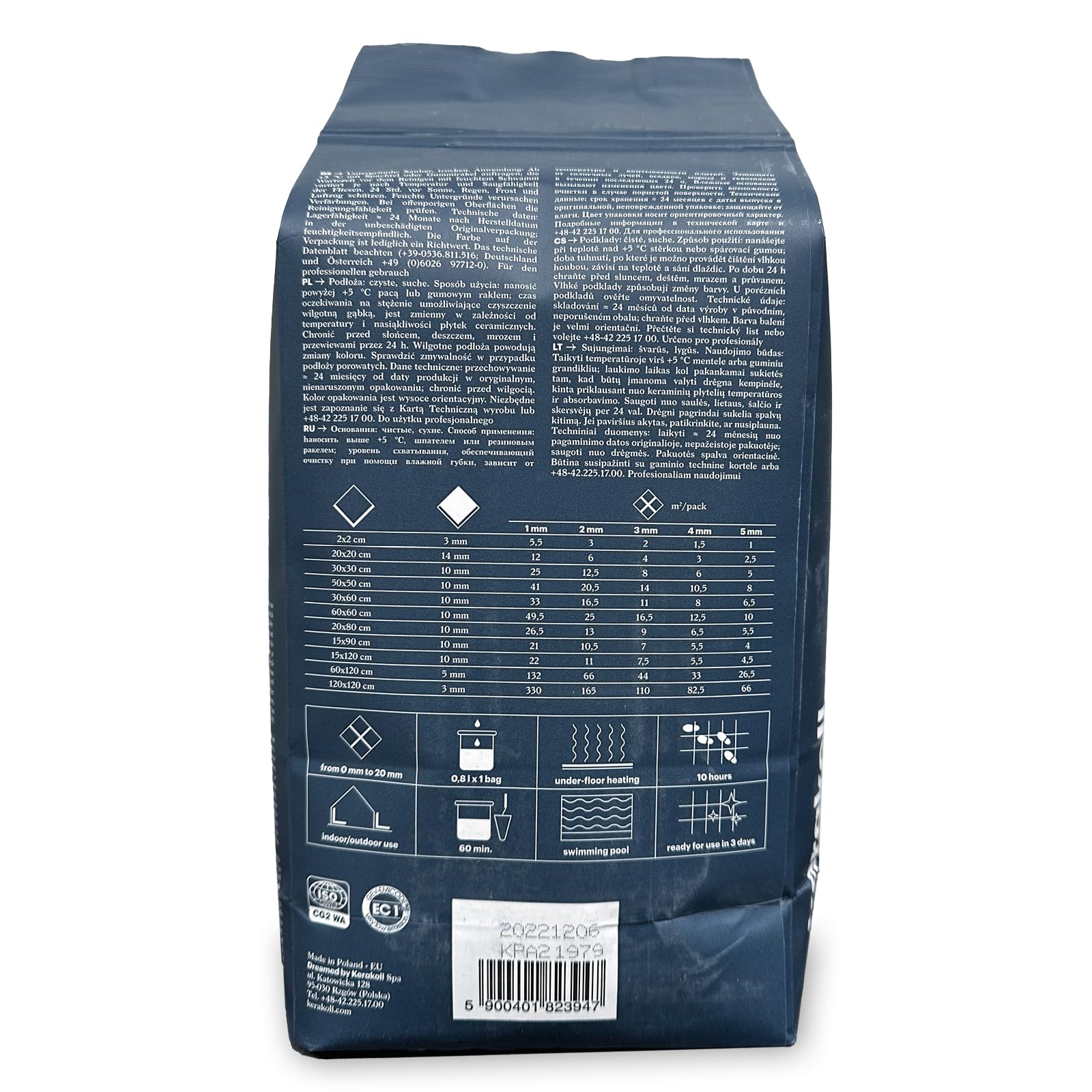 FUGABELLA COLOR 16 kg, 3 kg