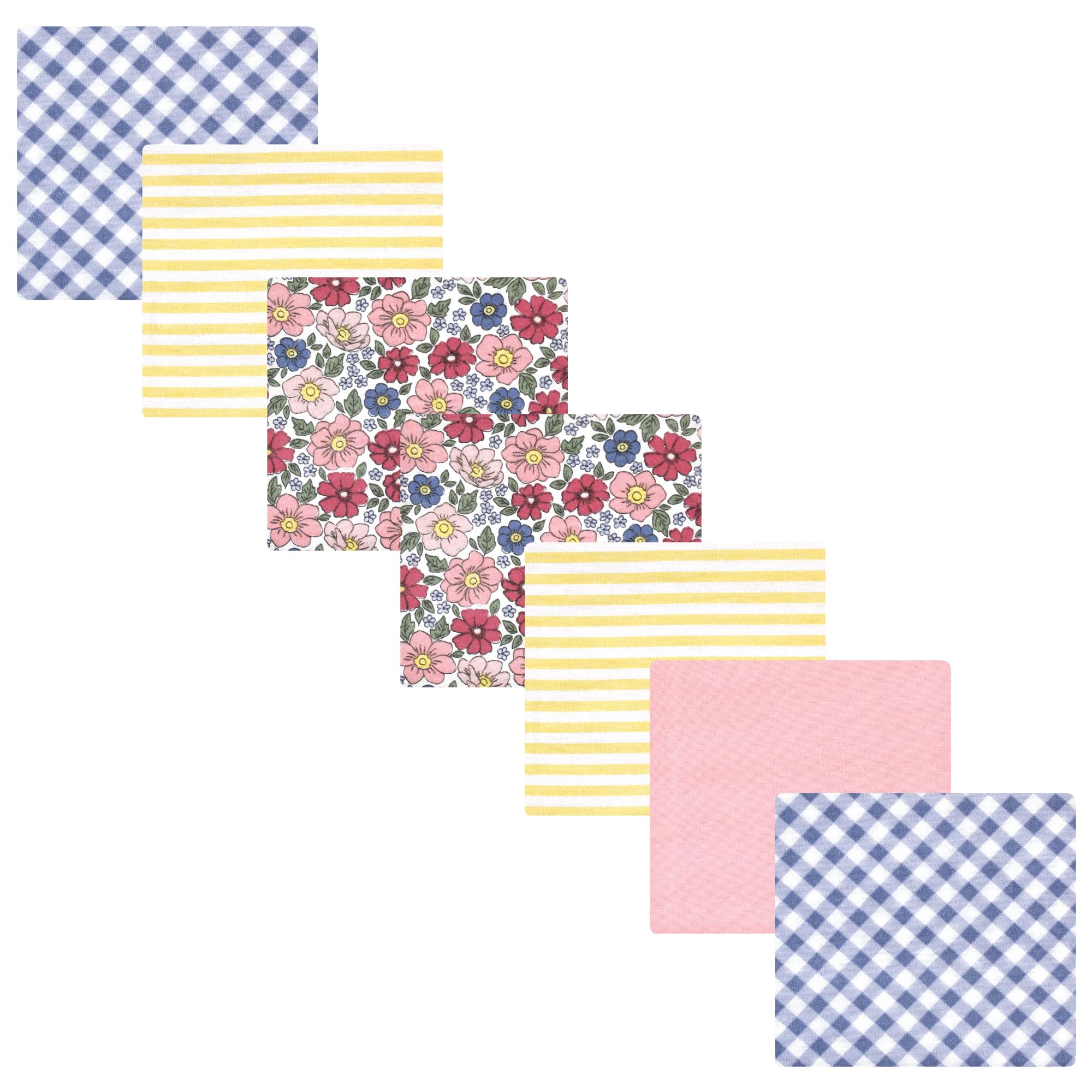 Luvable Friends Little Treasure Flannel Receiving Blankets 7pk