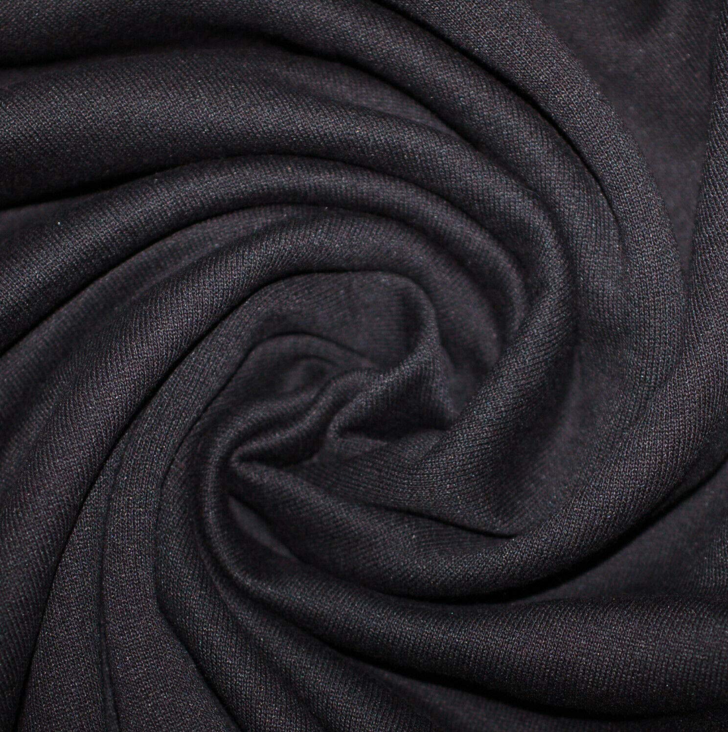 Tissu Maille Côte 2x2 élasthanne Neotrims - 40% Coton, 56% Polyester, 4% élasthanne, Largeur 50cm Tube
