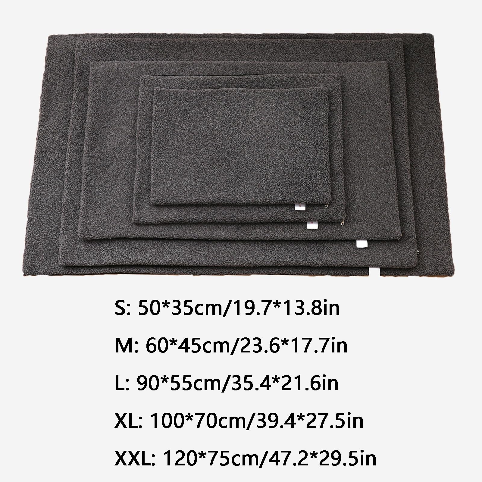 Haustiermatte, Weicher und gemütlicher Stoff, waschbarer Bezug(X Large)