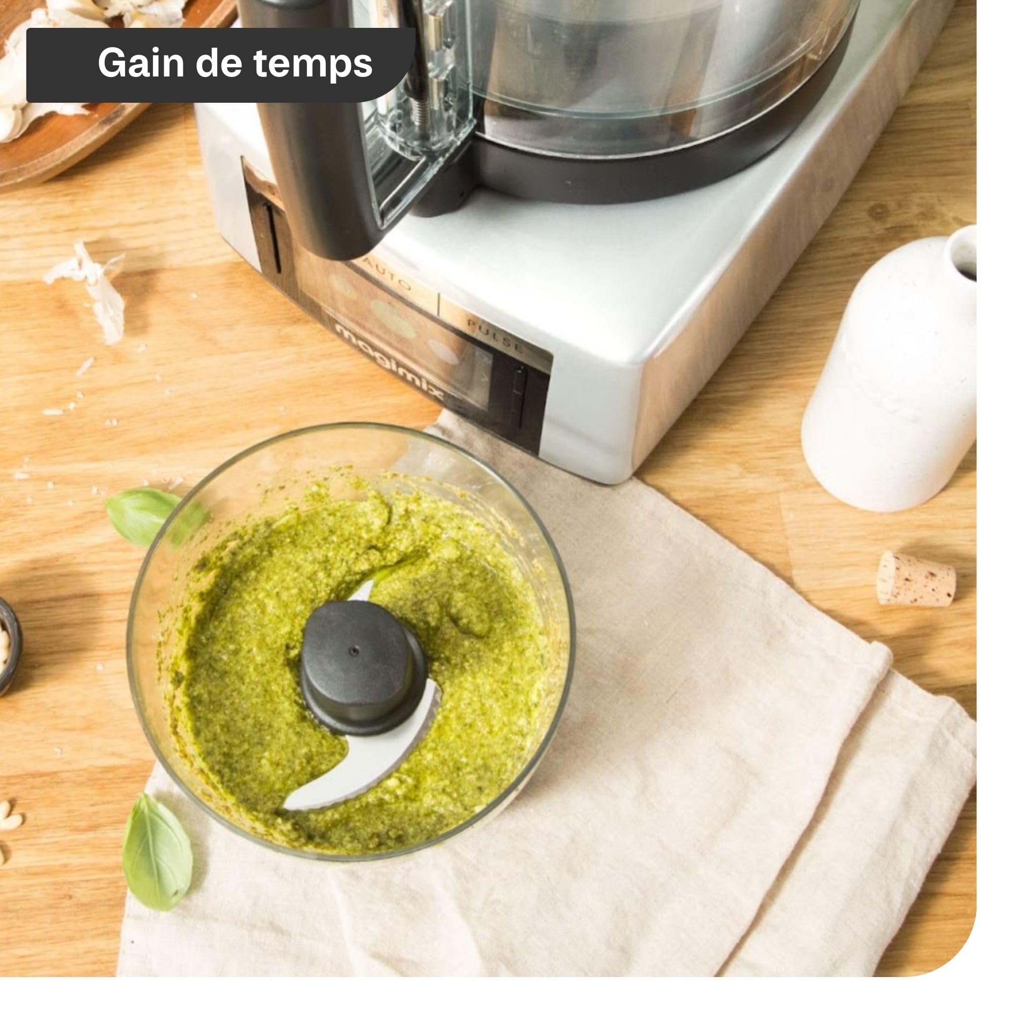 Magimix Robot Cuiseur Multifonction – Cook Expert - Bol Inox 3,5 L, Moteur Professionnel 1700 W – 12 Programmes Automatiques – Rouge