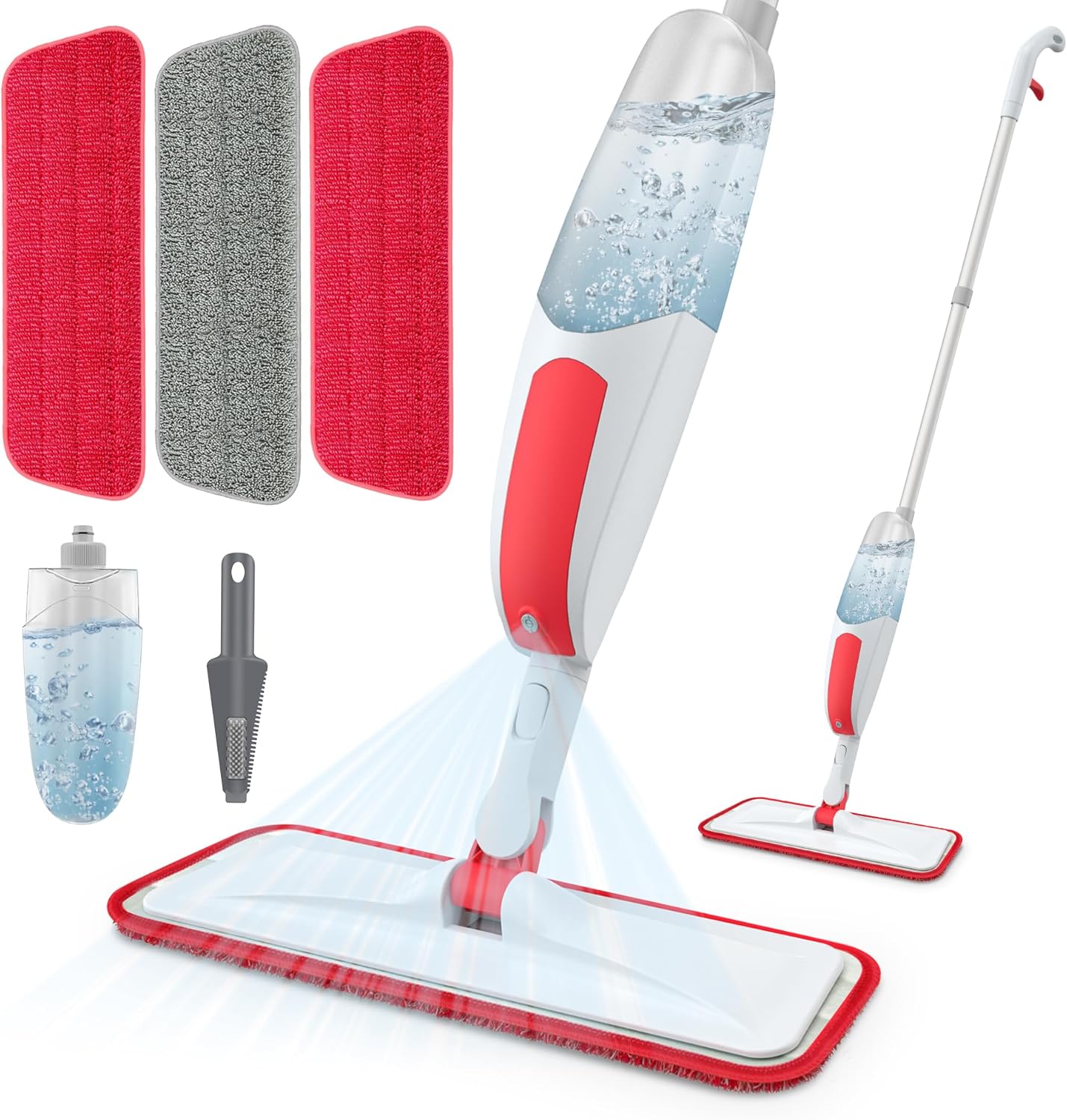 Spray Mops for Floor Cleaning, Microfiber Dust Wood Floor