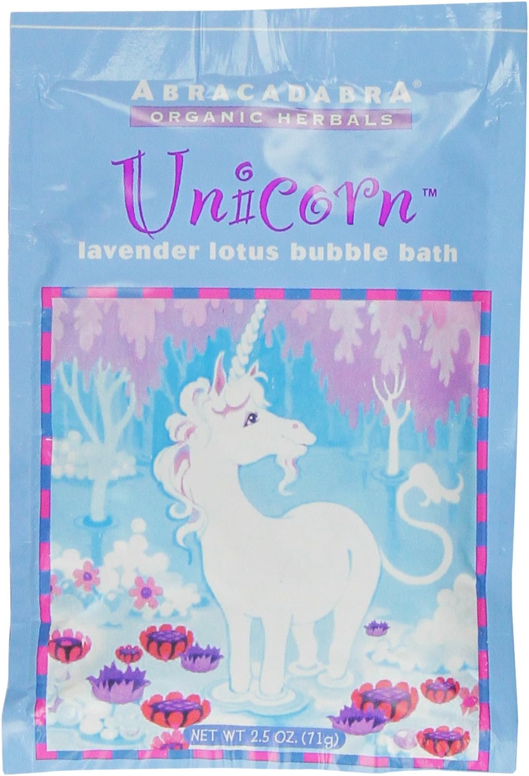 Abra Therapeutics Bubble Bath Unicorn Lavender Lotus, Unicorn Lavender Lotus 2.5 oz