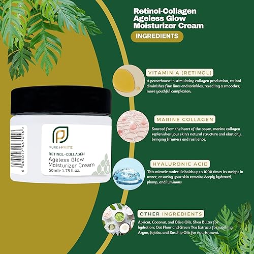 Miniatura 3 de CREMA HIDRATANTE RETINOL-COLÁGENO AGELESS GLOW