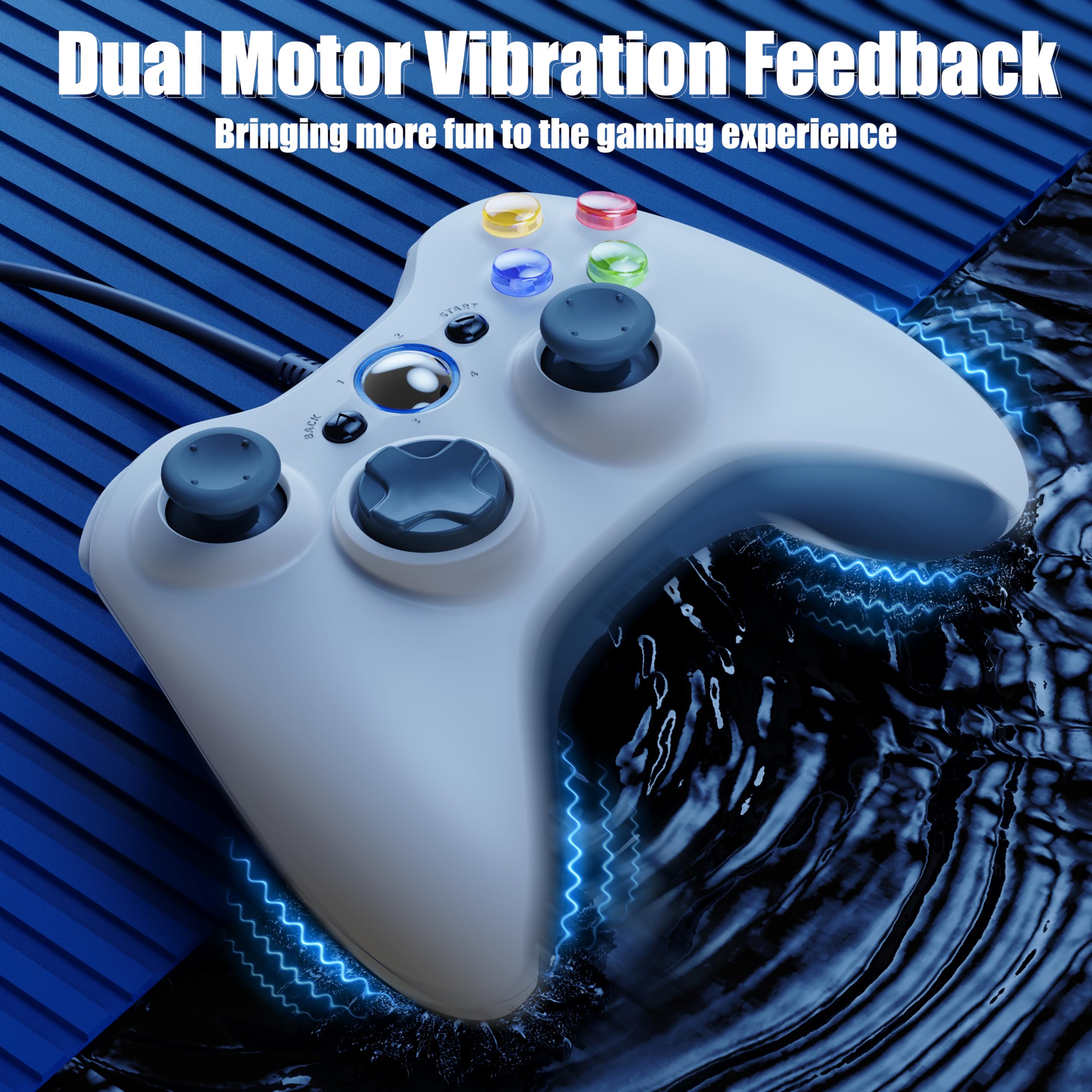 xbox 360 controller vibration dauerhaft GBox & GSpace + spezielles microG main image 0