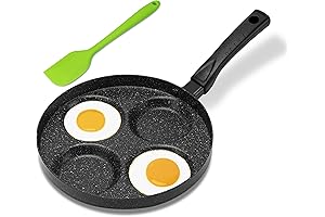 MyLifeUNIT 4-Cup Non-Stick Aluminum Egg Frying Pan: Your Breakfast Companion