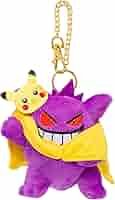 FAN OF PIKACHU&EIEVUI マスコット ピカチュウ&イーブイ ポンチョ姿のピカチュウとイーブイや、身にまとったポケモンの