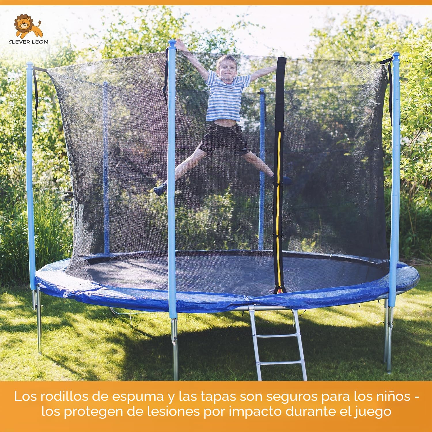 Juego de 6 Tubos de Espuma para Cama elástica de 180 cm