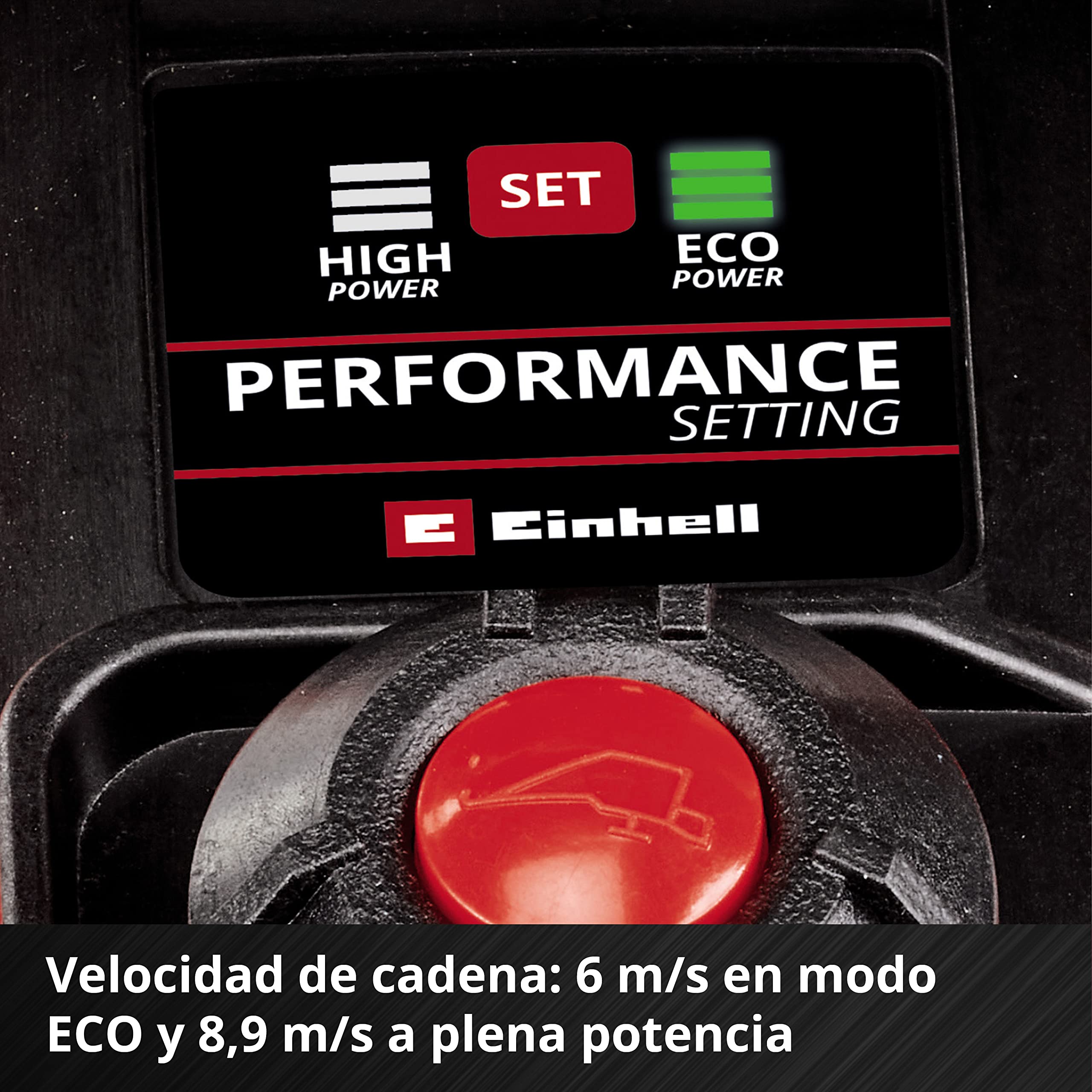 Einhell Motosierra con batería FORTEXXA 18/30 Power X-Change (iones de Li, 18 V, motor eléct. sin escobillas, espada de 30 cm, max. 4300 rpm, sin batería ni cargador)