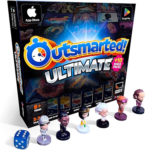 Outsmarted Ultimate Edition - 10 emocionantes categorías de bonificación Niños, adolescentes y adultos Noche de juego del siguiente nivel para