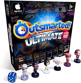 Comprar Outsmarted - Juego de mesa The Live Quiz Show | Noche de Juego Familiar | A partir de 8 Años | 2 a 24 Jugadores | Más de 10.000 Preguntas | Exclusividad de Amazon con 10 categorías adicionales