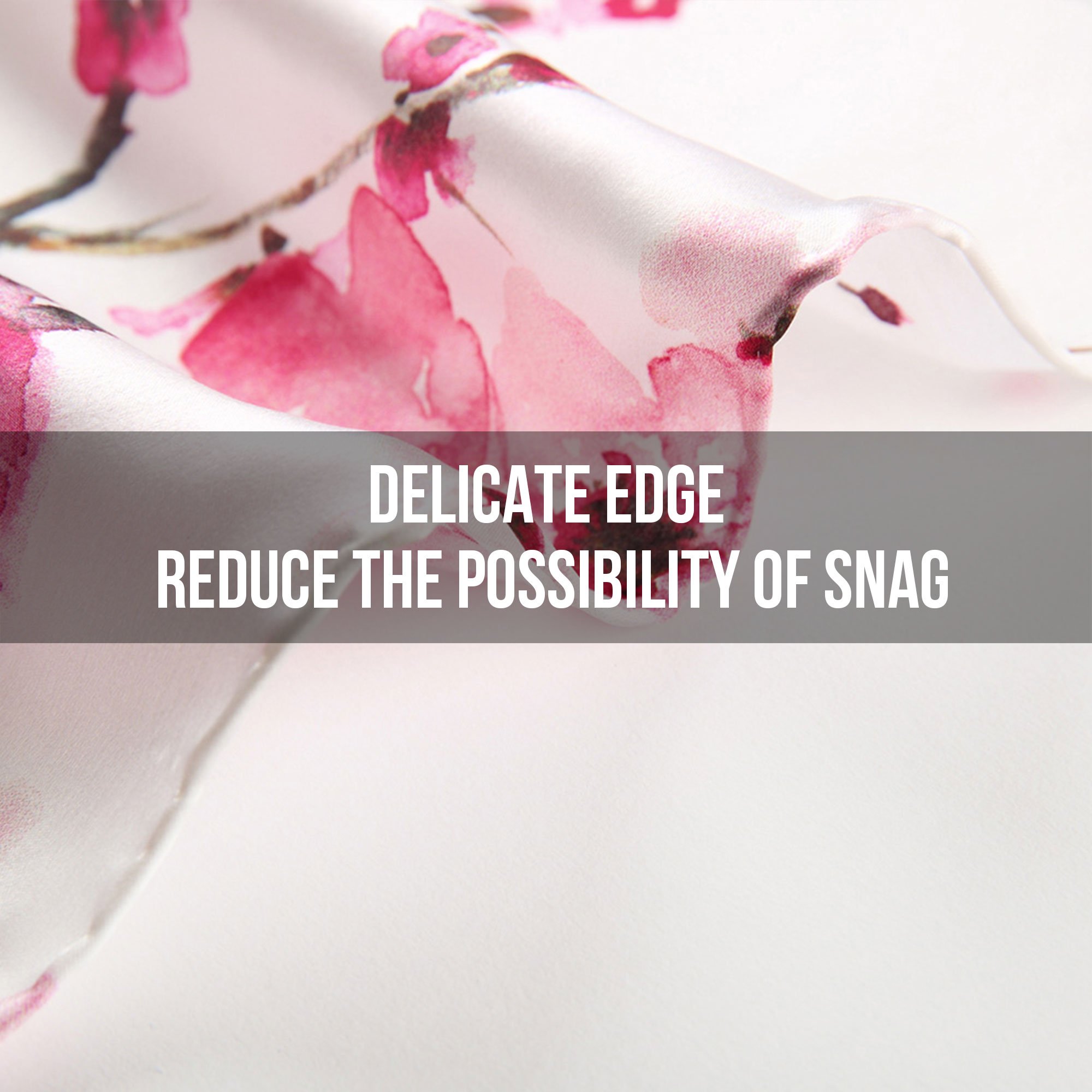 STORY OF SHANGHAI Sciarpa di 100% Seta Charmeuse da Donna Foulard a Raso con Fantasie Orientale, 56x177cm