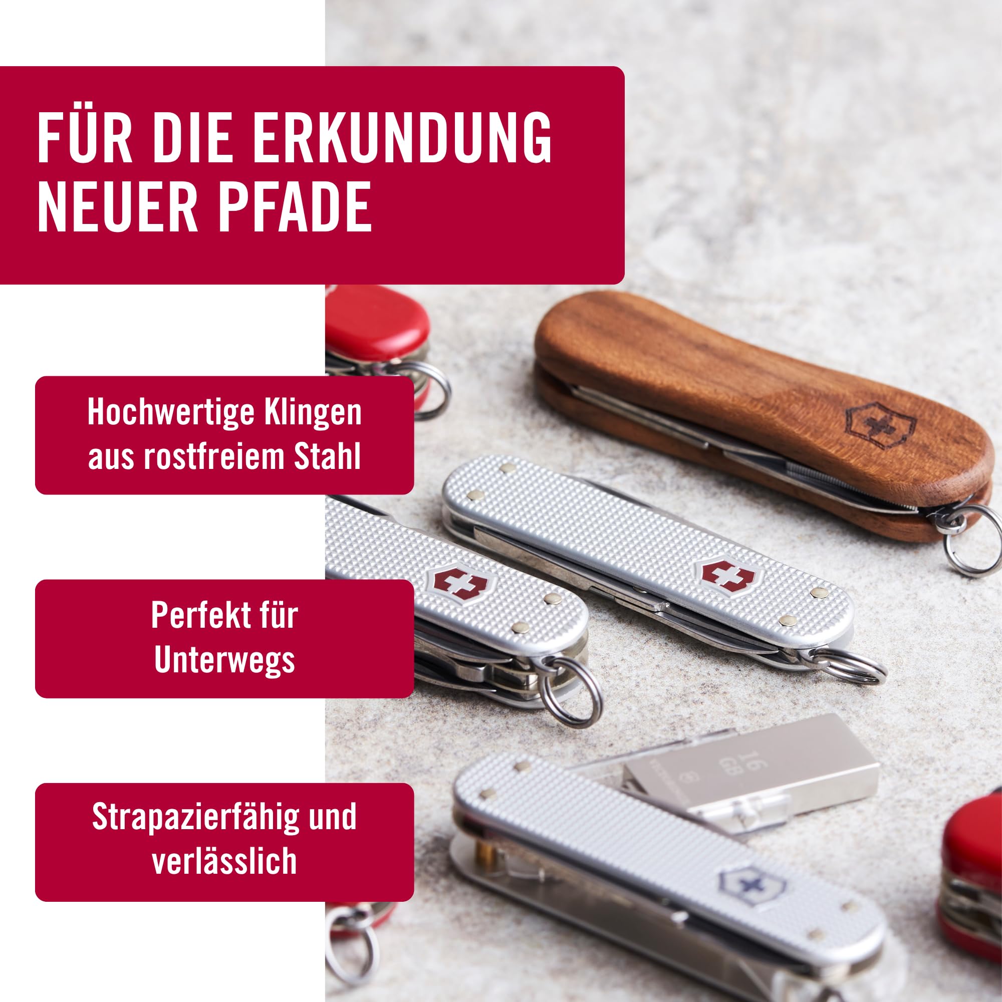 Victorinox Alox Swiss Army, Schweizer Taschenmesser, grosse Klinge