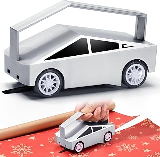 Wrapping Paper Cutter, Wrap Cutter with 5 Replaceable Blades,Slider Wrap Cutter for Gift Wrapping Accessories,Gift Wrap Cutter Tool for Holiday Gift Wrapping and Birthday Christmas