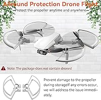 Vista 4 de Mini 4K/Mini 2 SE/Mini SE Hélices: con protector de hélice, extensión de pata de tren de aterrizaje, soporte de hélice, cubierta de estabilizador