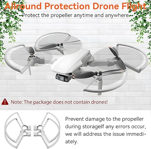 Miniatura 4 de Hélices Mini 4KMini 2 SEMini SE con protector de hélice, tren de aterrizaje, extensión de pierna, soporte de hélices, cubierta de cardán, total de