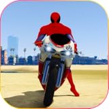 Superhero Tricky bike race (kids games): Real Motor Bike Racing Games, Impossible Mega Ramp Stunt Games And Superhero Bike Games