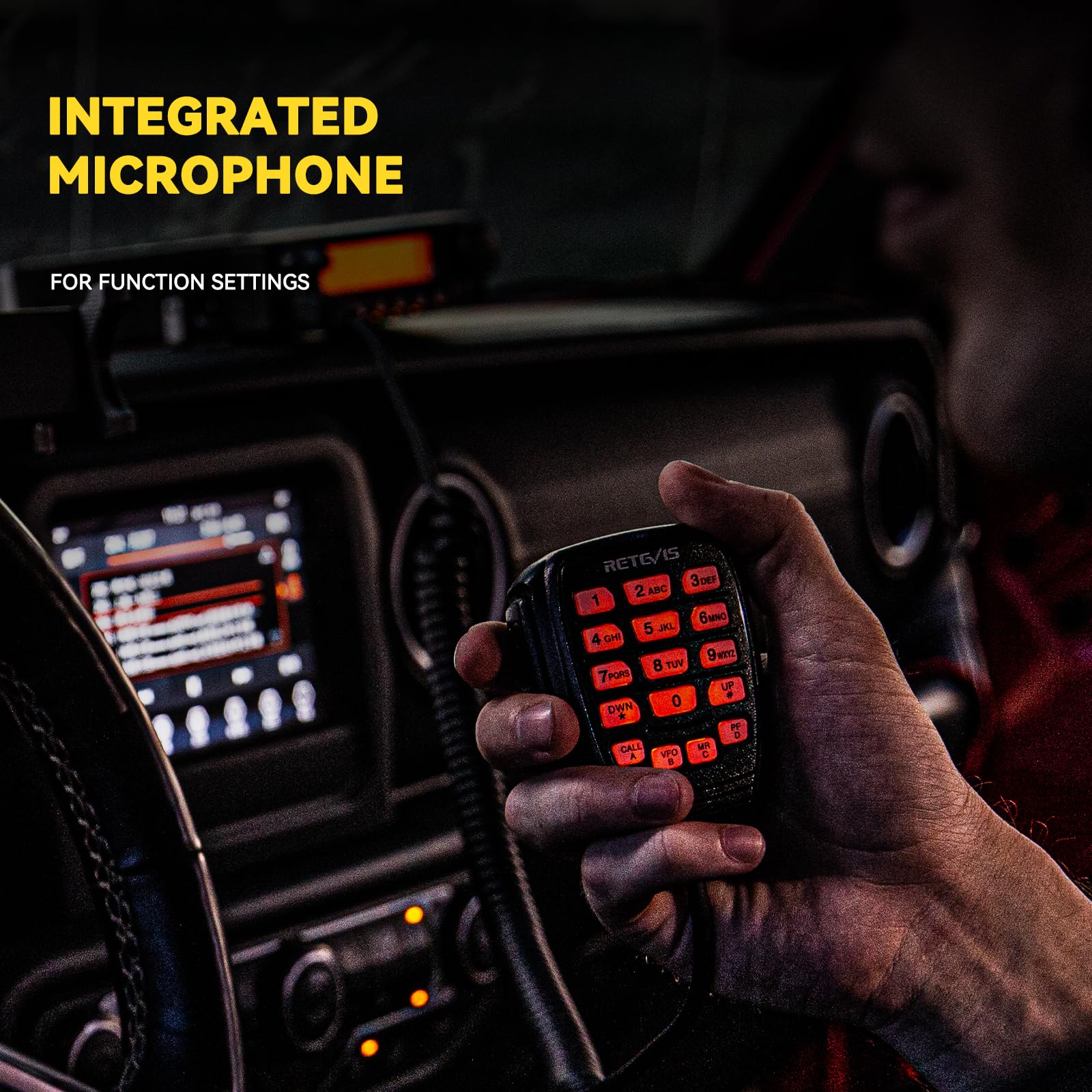 RA87 40W Mobile GMRS Radio with Ailunce HA1G GMRS Radio RA87 40W Mobile GMRS Radio with Ailunce HA1G GMRS Radio