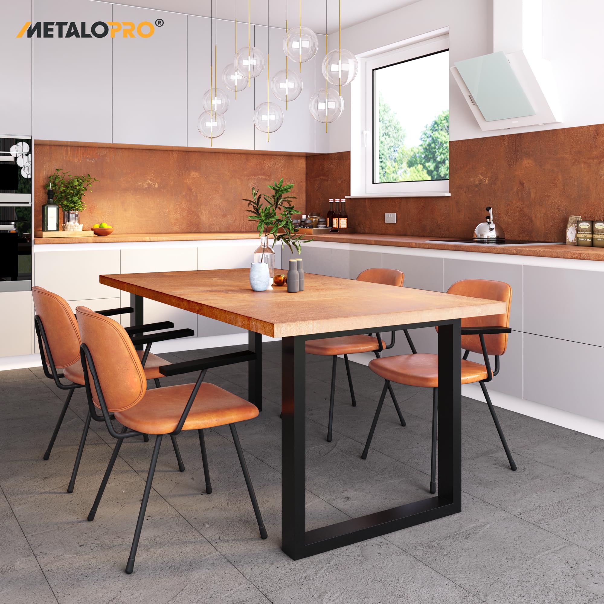 Patas de Mueble 150x70x72 cm – Diseño Elegante para Tu Mesa