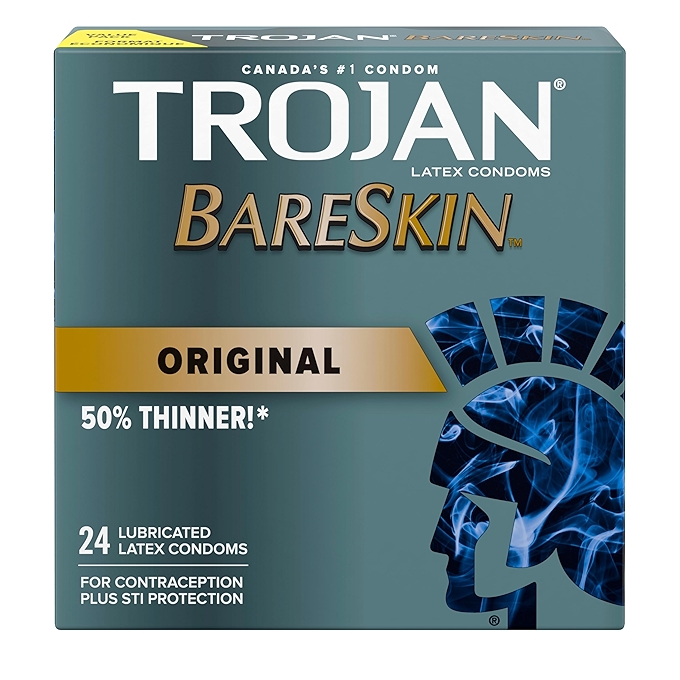 TROJAN BareSkin超薄润滑安全套