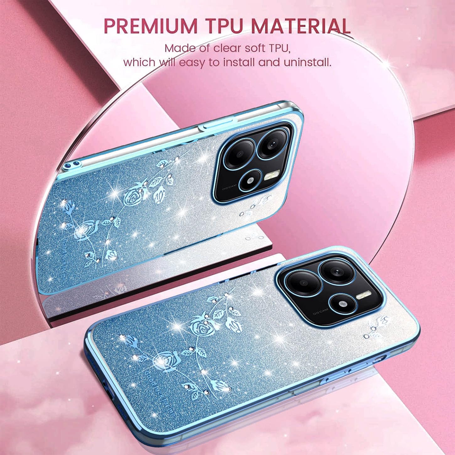 SEAHAI Cover per Xiaomi Redmi Note 14 Pro+ Plus 5G con Magnetico