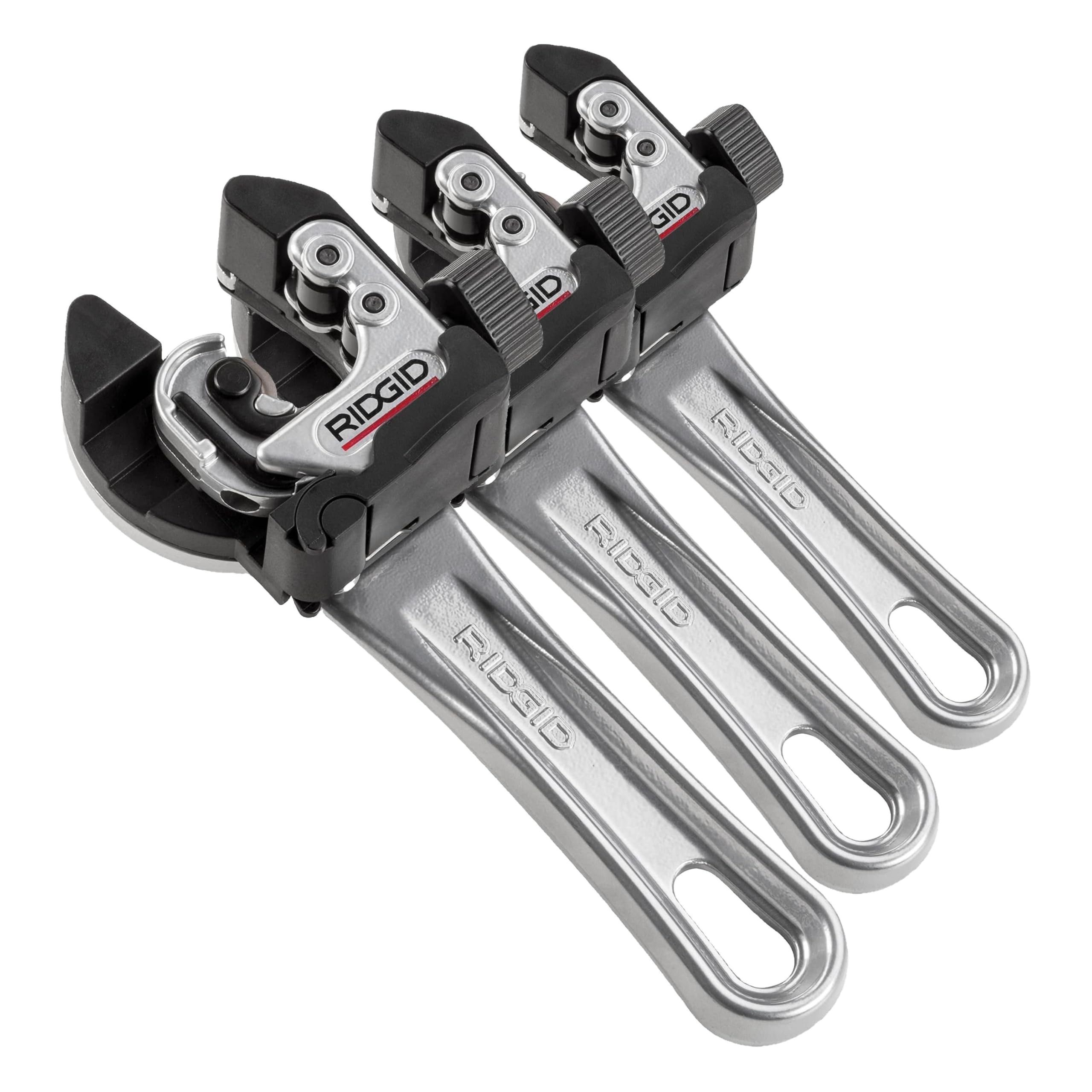 RIDGID 32573 Model 118 2-in-1 Close Quarters Tubing Cutter for 1/4" to 1-1/8" Copper, Brass, and Aluminum Tubing, Compact_tubing cutter with AUTOFEED (Pack of 3)