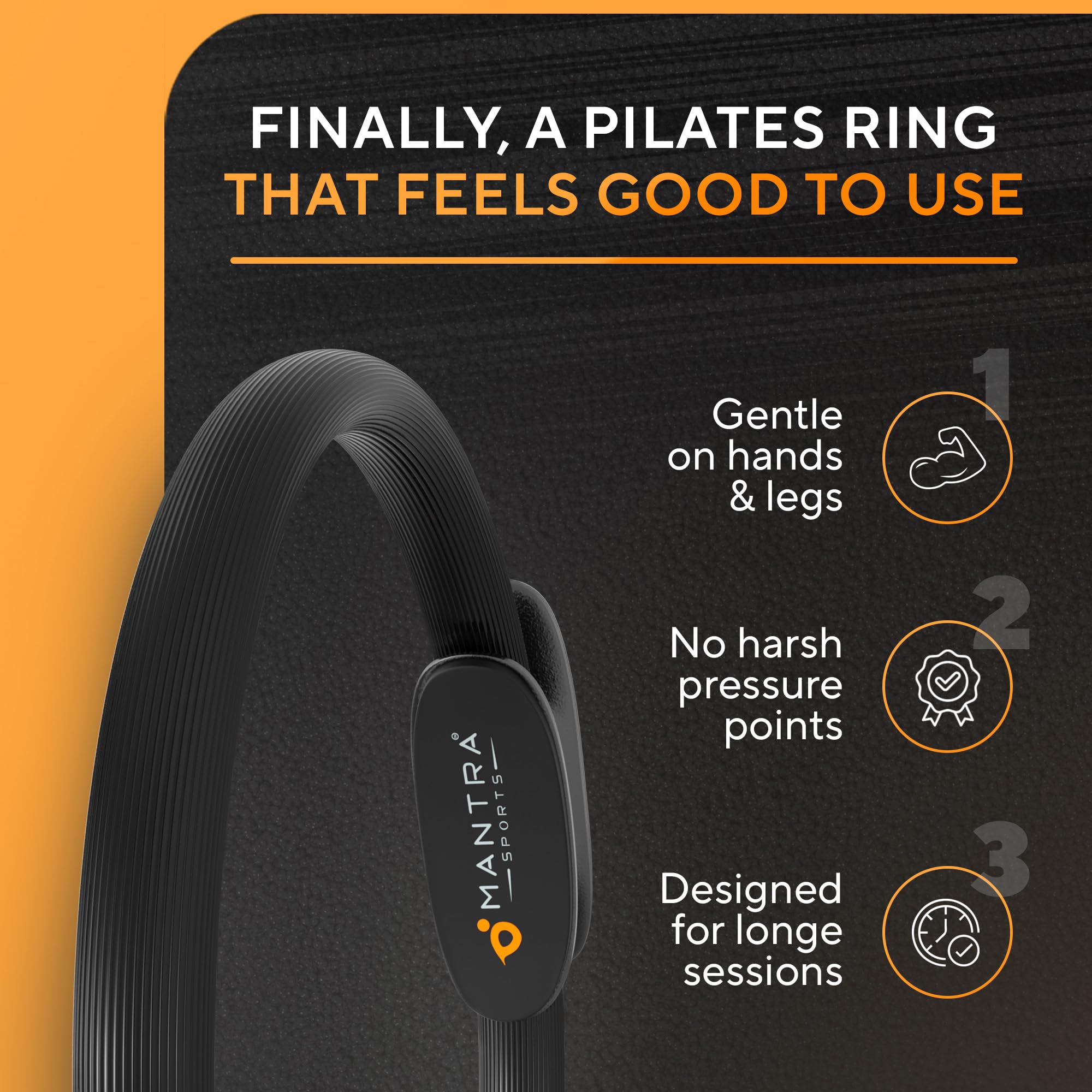 Cerchio Pilates Ring Fit, Magic Circle Pilates Attrezzi, Ring Pilates per Pavimento Pelvico, Attrezzo Interno Coscia, Attrezzi Pilates per Casa, Anello Pilates, Fitness Attrezzi Casa