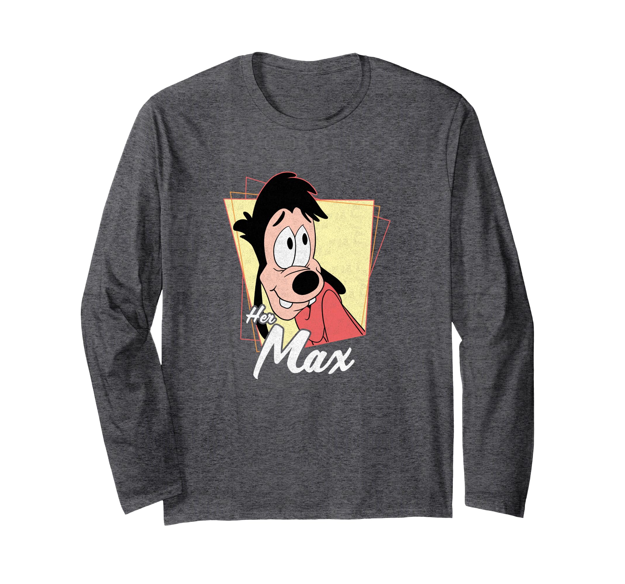 Disney A Goofy Movie Her Max Vintage Distressed Poster Long Sleeve T-Shirt