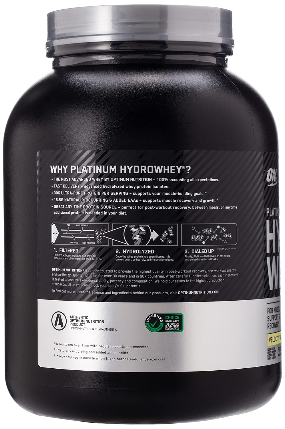 Optimum Nutrition, Platinum Hydro Whey, 3,52 LBS (1.6 Kg) – Baunilha em promoção! Veja a oferta e mais achadinhos de Vitaminas & Suplementos 3 Hoje é o melhor dia para comprar Optimum Nutrition, Platinum Hydro Whey, 3,52 LBS (1.6 Kg) – Baunilha com aquele preço maroto! Promoção! Aproveite a oferta! 3