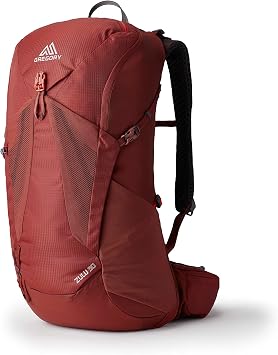 Gregory Zulu 30L Hiking/Backpacking Pack, Small/Medium, Rust Red