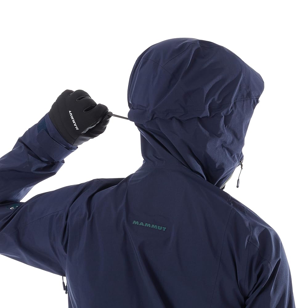 Amazon.co.jp: Mammut Alvier HS Hooded Jacket peacoat M