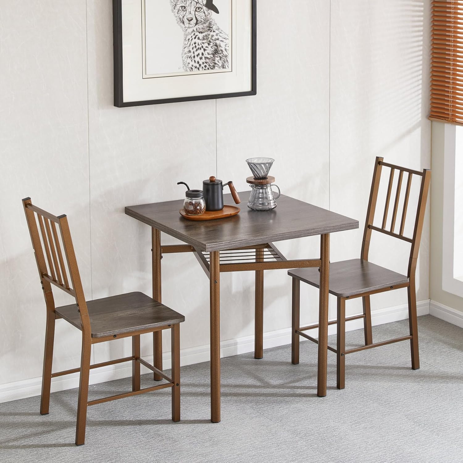 Amazon.com: Small Dining Table Set for 2, 27.5