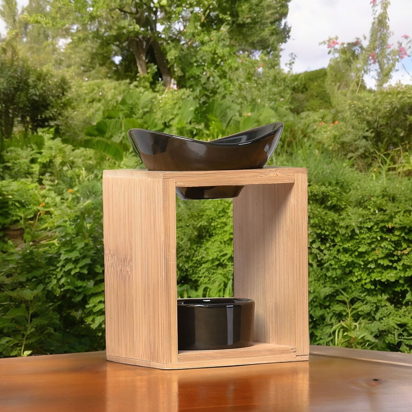 Zen'Aroma – Quema de Perfume Natural Kalos – Quemador de aceites Esenciales, Fondants perfumados, Cuadrado de Cera perfumados – difusión por Calor Suave – aromaterapia – Objeto Decorativo y