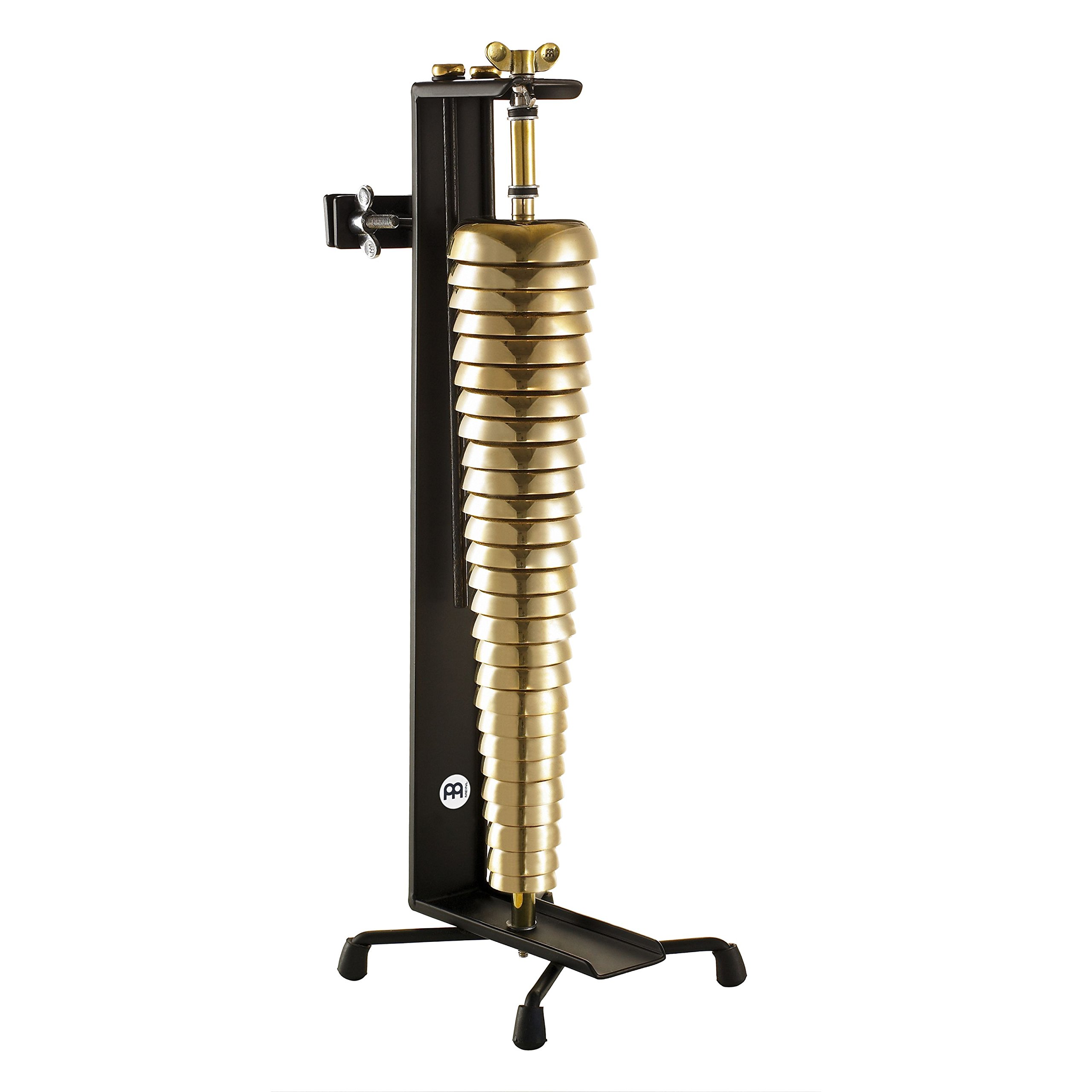 Meinl Percussion Stand Bell Tree - Freistehender Glockenständer mit 27 Messingglocken - Messing, Gold (BT27)