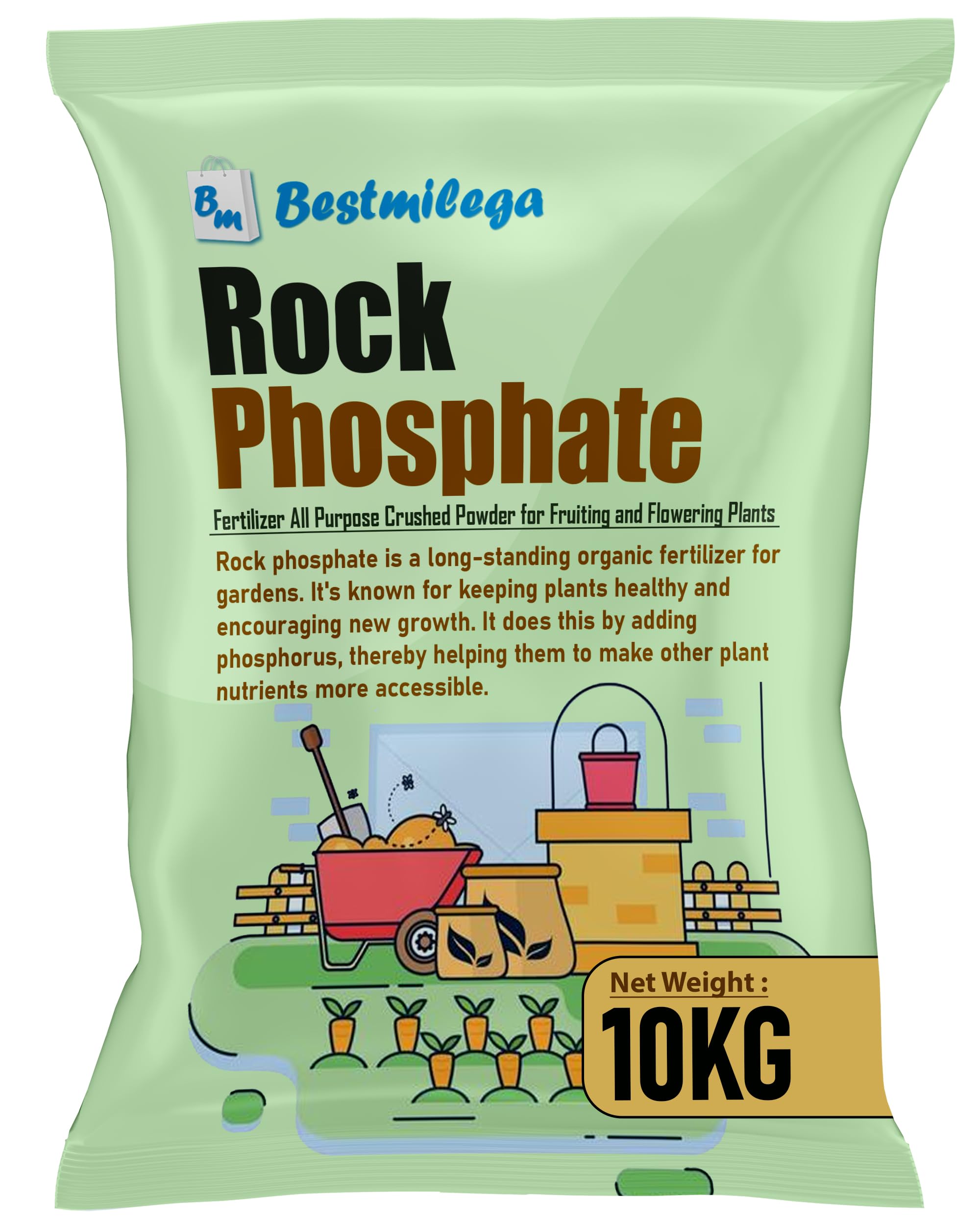 See full amazon price history chart for BEST MILEGA Rock Phosphate Fertilizer for All Plants/Rock Phosphate fertilizers for plants home garden 10 kg BEST MILEGA Rock Phosphate Fertilizer for All Plants/Rock Phosphate fertilizers for plants home garden 10 kg (B0CBQ7CCJ6) Amazon Price History, Amazon Price Tracker