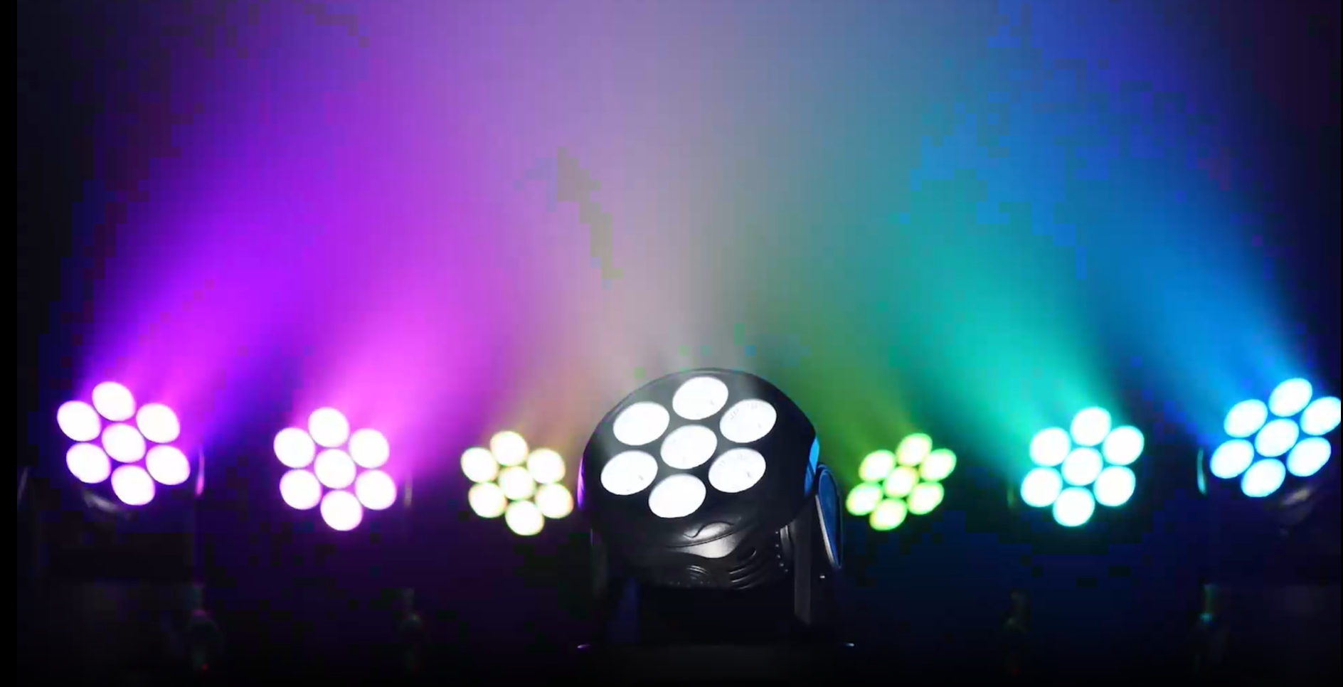 Amazon.com: U`King Moving Head Light RGBW LED Stage Lighting