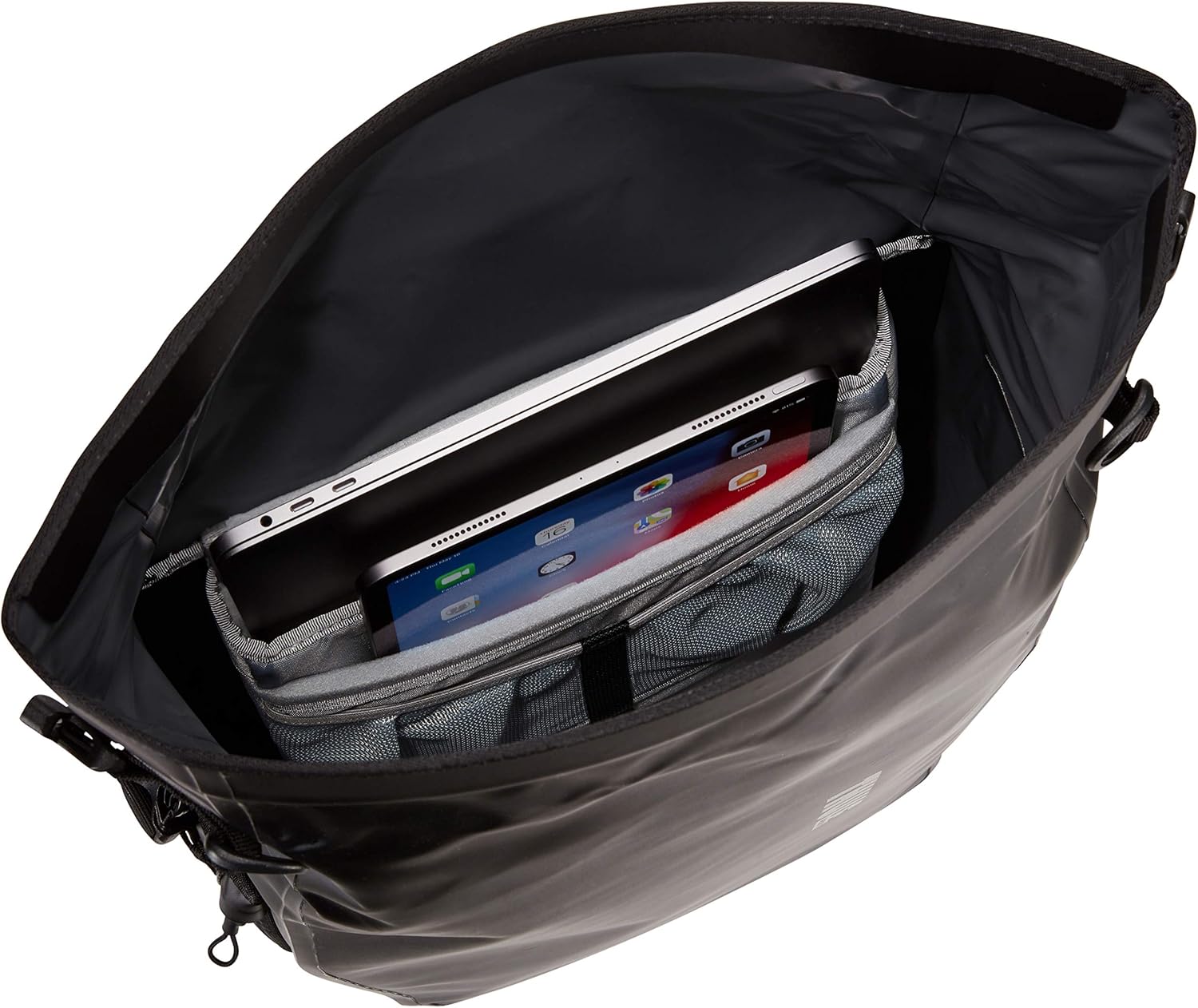 Thule Shield Bike Pannier Bag Black, 17L: Sports & Outdoors