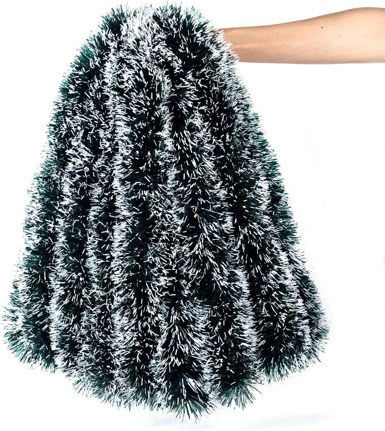 Weihnachtsgirlande 5,5m - Grüne Kieferngirlande Für Innen & Außen Dekoration