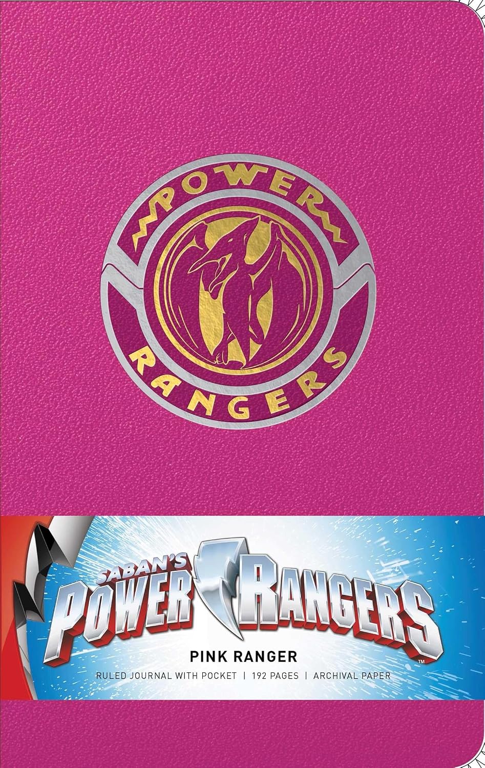 Power Rangers: Pink Ranger Hardcover Ruled Journal (90's Classics ...