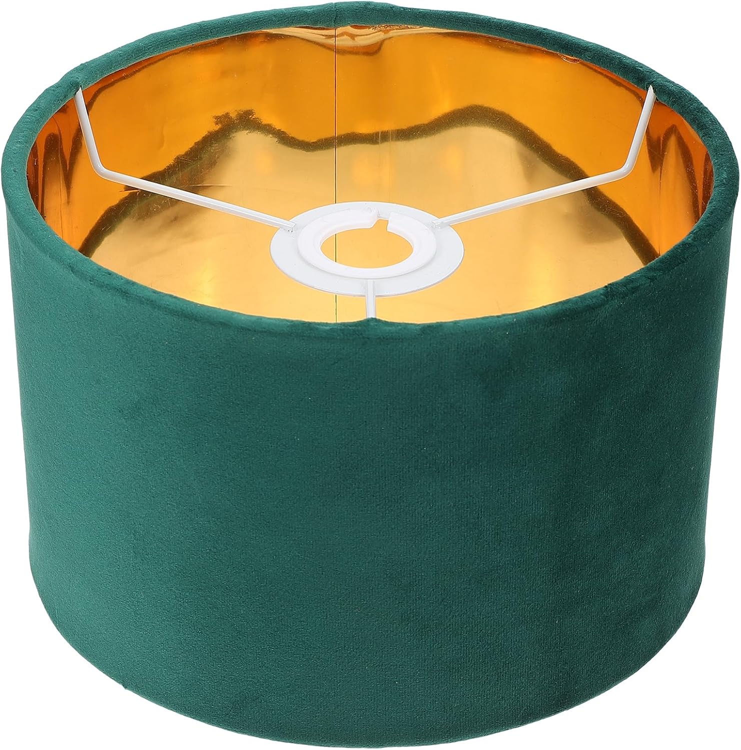 ibasenice Green Lamp Shade, Cloth Craft Light Cover Delicate Lampshade Cloth Lamp Cover Decor