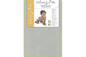 2-in-1 Breathable Two-Sided Dream On Me Portable Mattress