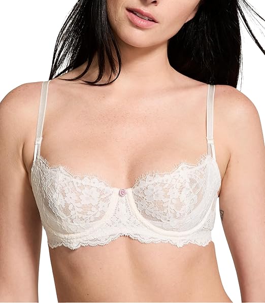 Victoria's Secret Women's Dream Angels Wicked Unlined Balconette Bra, Bras for Women