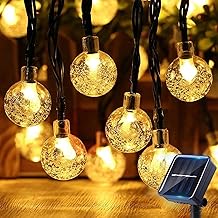 Outdoor Solar Lights - 10 m 40 LED Solar Lights for Garden, Patio, Party, Outdoor, Deck, Christmas Porch (Warm White 8 Modes)