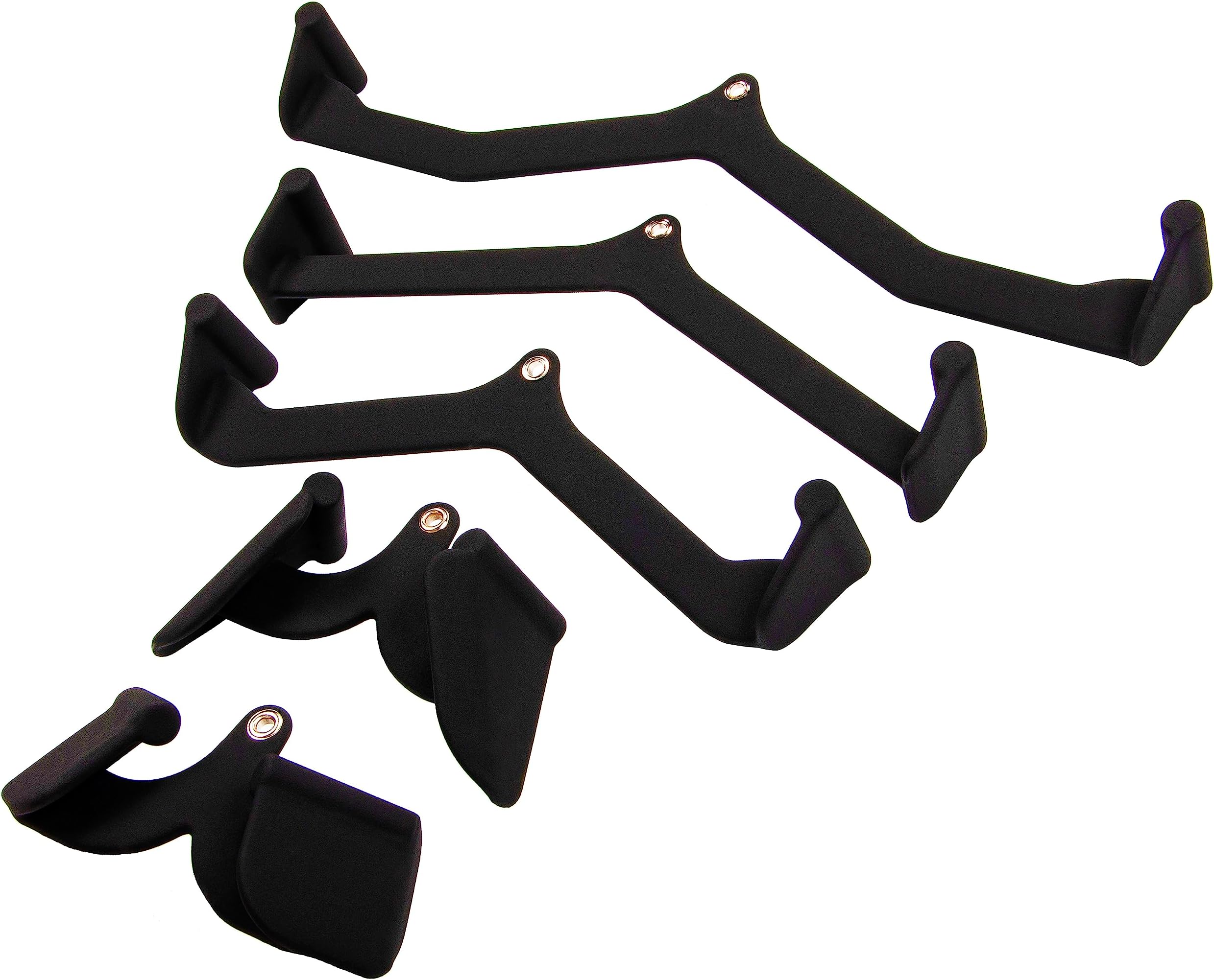 Fitvids Multifunctional Home Gym System Workout Station Multiple Grip Handles, 5-Piece Combo