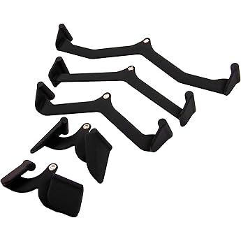 Multifunctional Home Gym System Workout Station Multiple Grip Handles, 4-Piece Combo