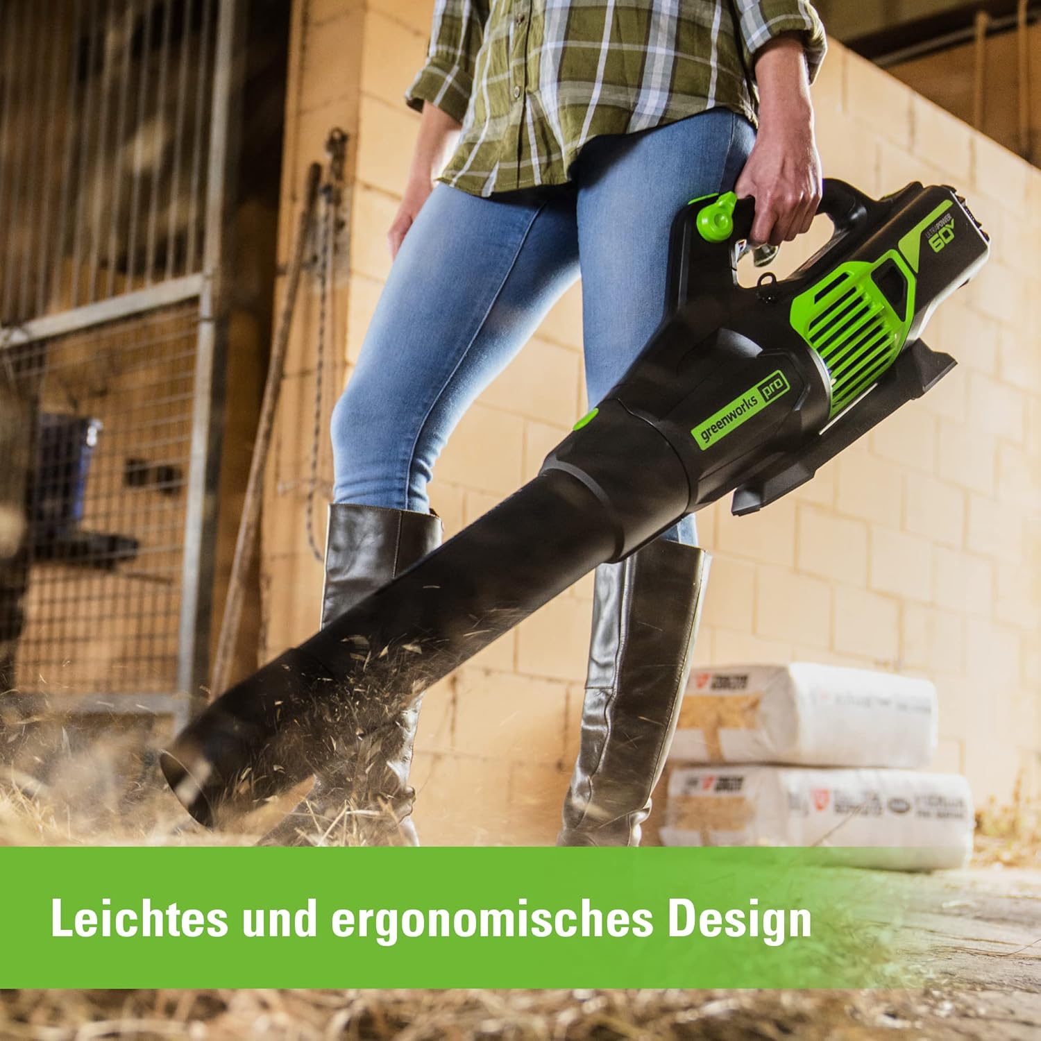 Greenworks Pro Bare Tool 60-Volt Max Lithium Ion 610-CFM GEN2 Brushless Cordless Electric Leaf Blower; Battery and Charger Not Included