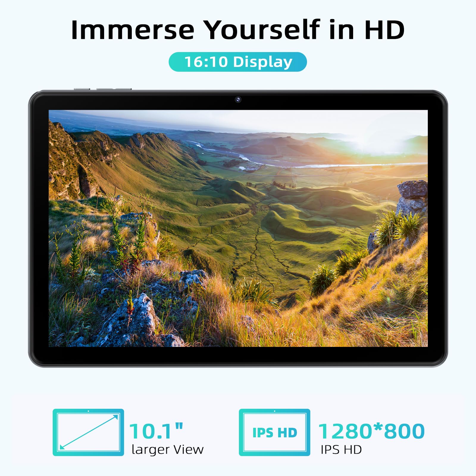 Amazon.com : 10 Inch Tablet, Android 15 Tablet with Octa-core