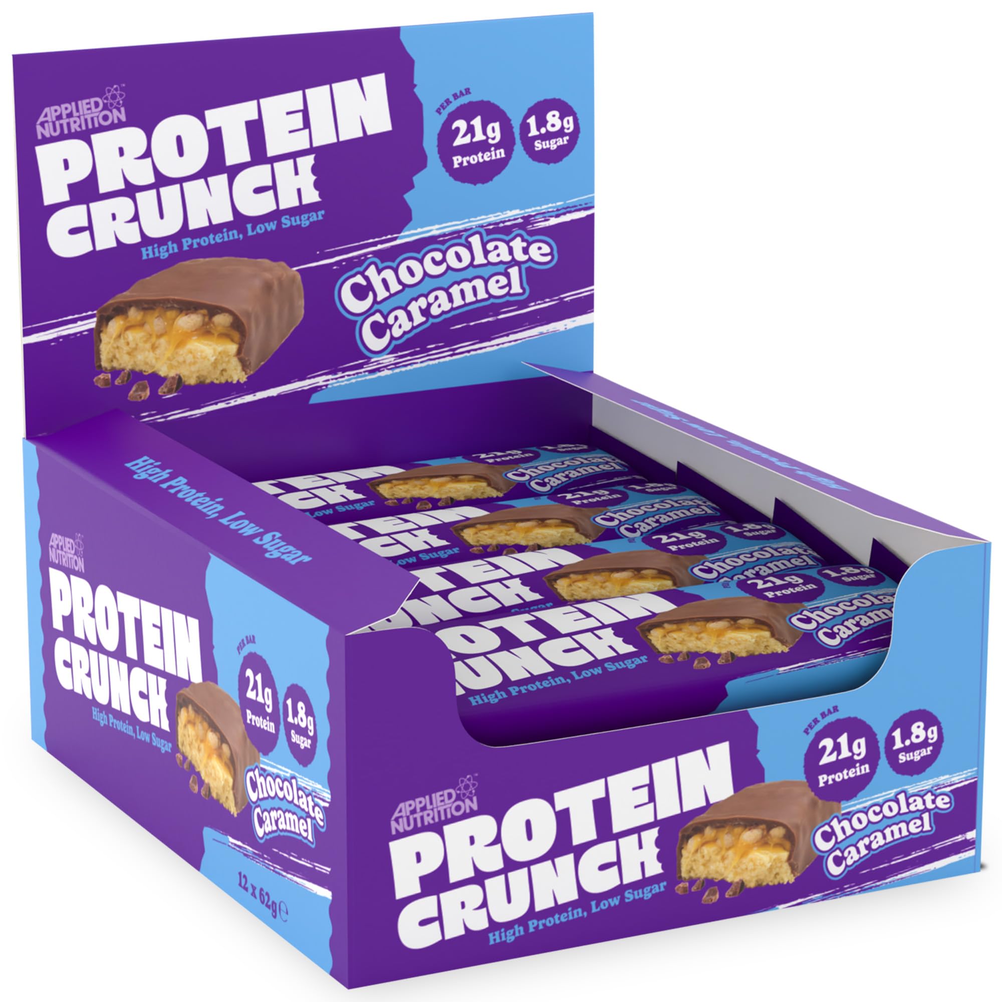 Protein Crunch Milk Chocolate Caramel 62G